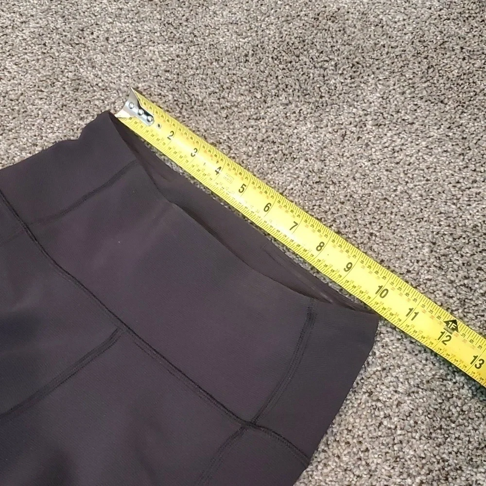 Lululemon Athleta Yoga Womens Ribbed Leggings sz 4